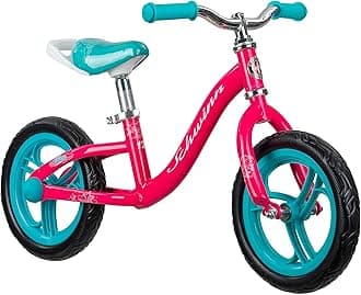 Elm Girls Bike for Toddlers and Kids, 12, 14, 16, 18, 20 inch wheels for Ages 2 Years and Up, Pink, Purple or Teal, Balance or Training Wheels, Adjustable Seat