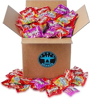 8.0lbs Candy Bulk Skittles & Lifesavers Variety Pack. Individually Wrapped Assorted Fruity Candy. Perfect Office Gift.