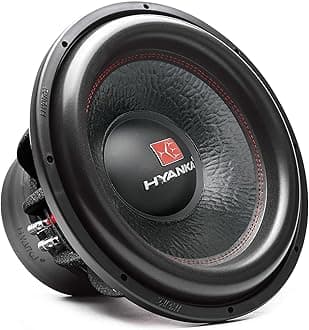 BSF-15-2 15 Inch Subwoofer - 2400W MAX Power 15 Inch Paper Cone Subwoofer Car Audio, Black Aluminum Basket, 2.5“ Dual Voice Coil 2 Ohm Impedance 15 Woofer for Cars