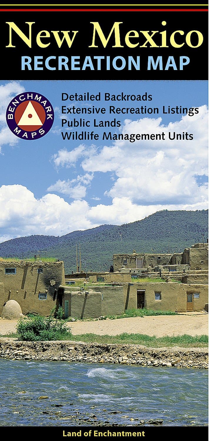 New Mexico Recreation Map (Benchmark Maps)