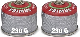 Primus Camping Gas Canister - Standard Threaded Gas Canisters for Camping Stove - Mix of Isobutane & Propane Gas - EN417 Gas Cartridge for Camping Stove