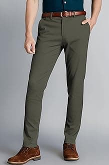 - Men's Slim Fit Flexi Waist Casual Pants | Stretchable Chinos | Stylish Office Fashion Trousers
