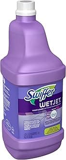 Swiffer WetJet Multi-Purpose and Hardwood Liquid Floor Cleaner Solution Refill, Lavender Vanilla & Comfort, 42.2 fl oz