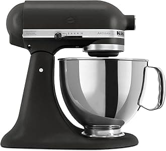 Artisan Series 5 Quart Tilt Head Stand Mixer with Pouring Shield KSM150PS, Cast Iron