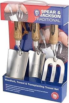 Spear & Jackson TRAD3PS Traditional Stainless Steel Set, Multi-Colour