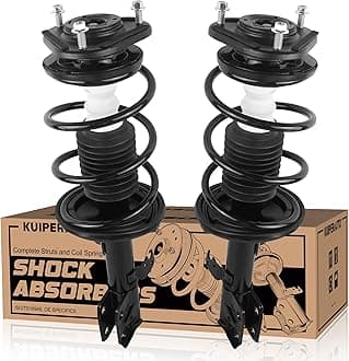 Complete Front Struts Coil Spring Assembly Front Shock Absorbers Compatible for 2009-2013 Toyota Corolla, Compatible for 2011-2013 Toyota Matrix 472598 472597, Set of 2