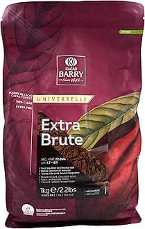 Callebaut Alkalised 'Extra Brute' Deep Dark Red Cocoa Powder (22-24% Fat), 1kg