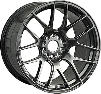 XXR WHEELS 530 17 X 7 BOLT PATERN 5-100/5-4.5, Offset: 35 Chromium Black 73.1mm Hub bore