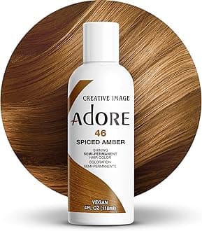 Adore Shining Semi Permanent Hair Colour, 46 Spiced Amber
