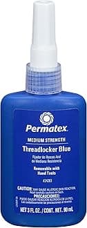 24283 Medium Strength Threadlocker Blue, 90 ml