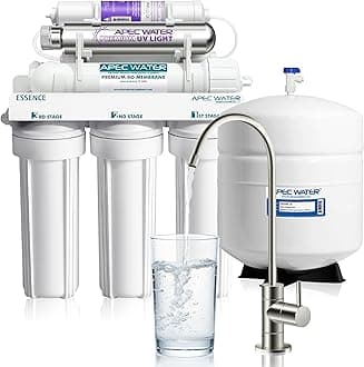 Systems ROES-PHUV75 Essence Series Top Tier Alkaline Mineral and Ultra-Violet UV Sterilizer 75 GPD 7-Stage Ultra Safe Reverse Osmosis Drinking Water Filter System