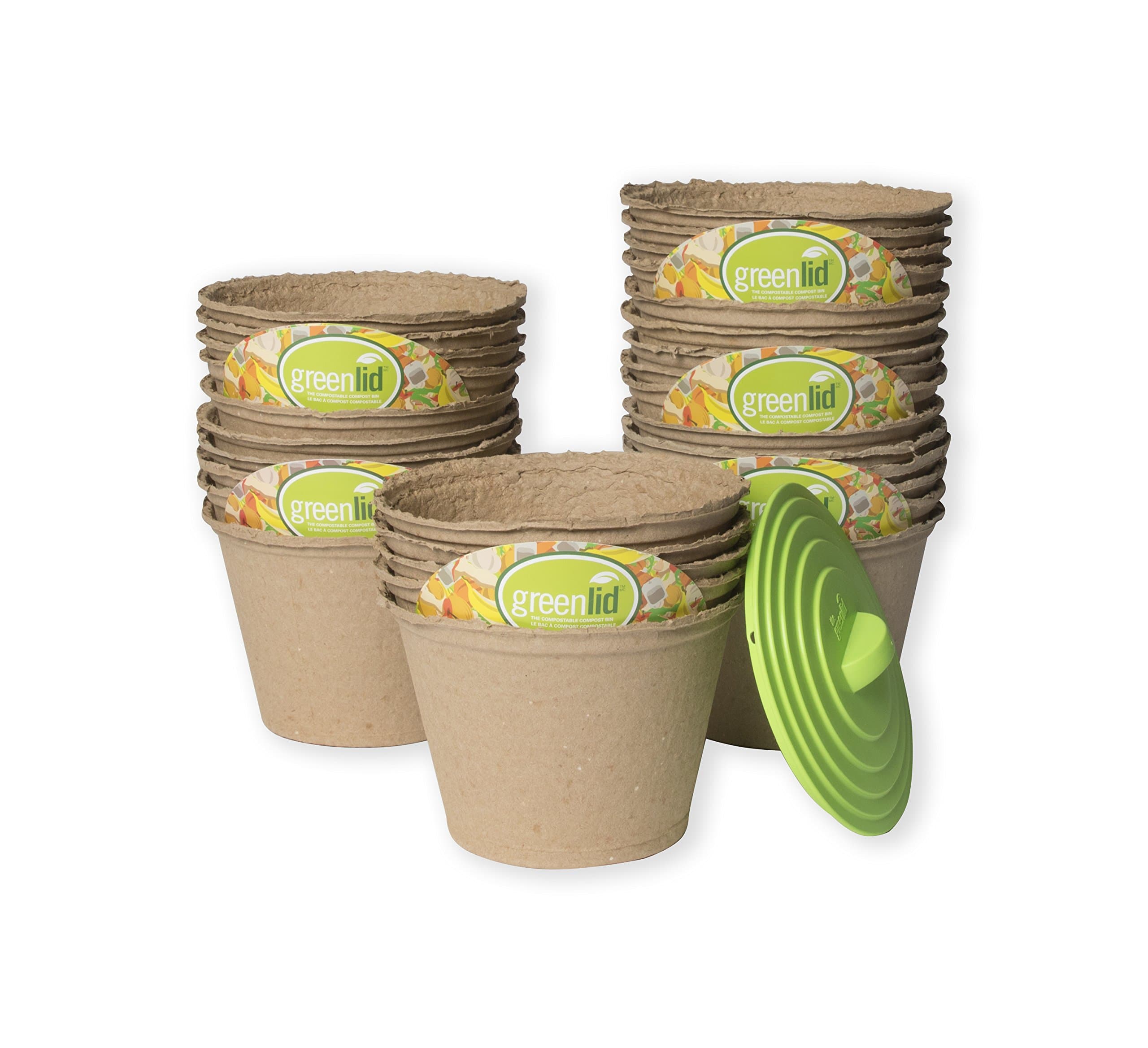 Compostable Compost Bin - Starter Kit (30 Pack + Reusable