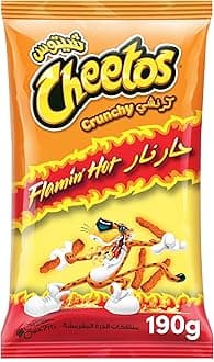 Cheetos Crunchy Flaming Hot, 190g