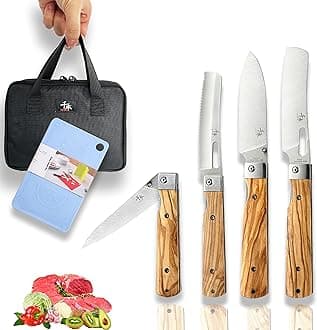 foldable kitchen knife set