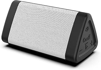 OontZ Angle 3 Bluetooth Speaker, up to 100 ft Wireless Range, Portable Speaker for iPhone, Android Phones, Louder Volume, Crystal Clear Sound, Rich Bass, IPX5 Portable Bluetooth Speaker, White