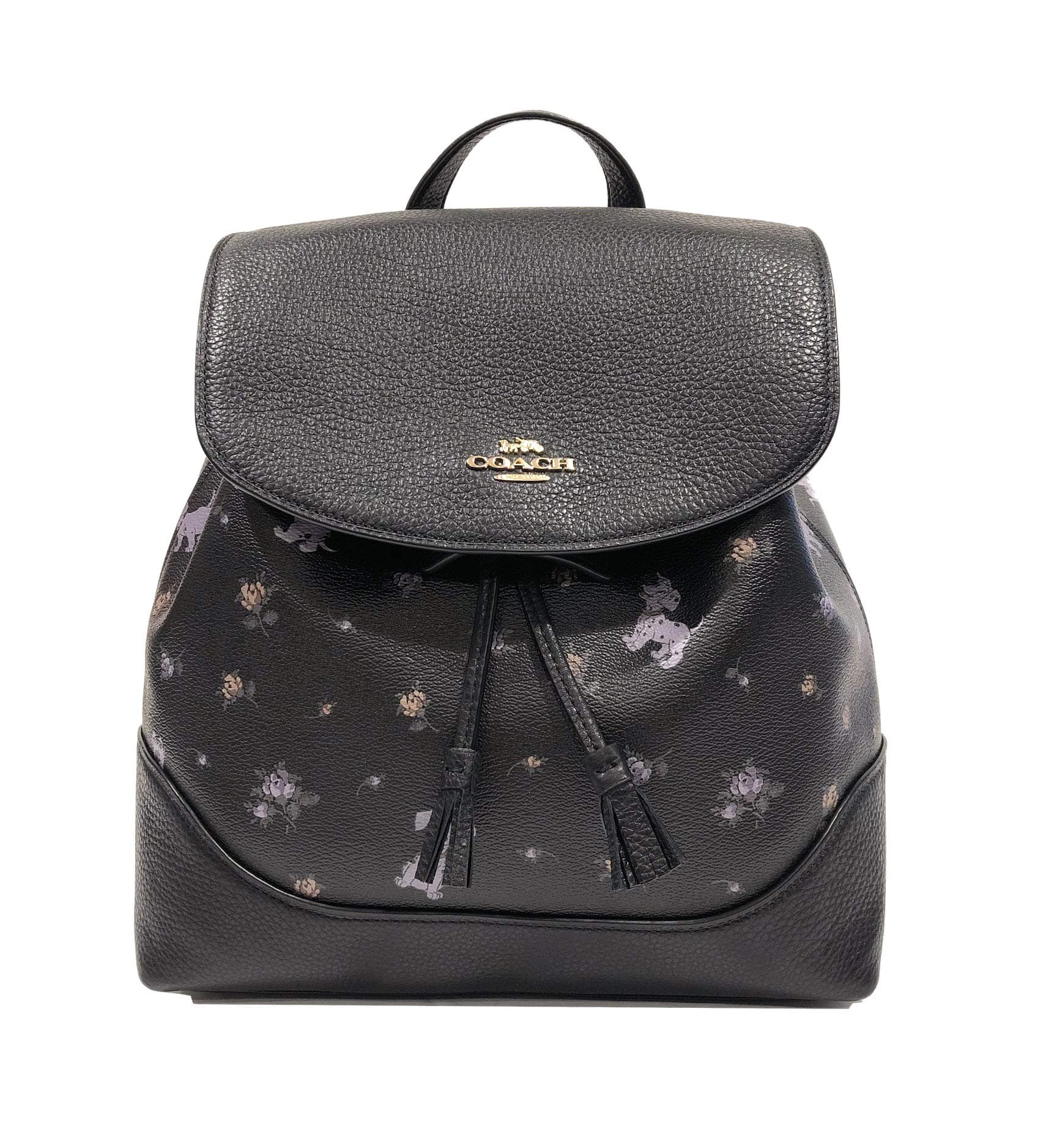 Coach Elle Backpack (Black Multi)