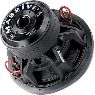 Massive Audio12" 3000 Watt Subwoofer Dual 4 Ohm Competition SUMMOXL124