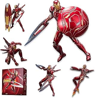 Ironman MK50 Action Figure-7 Inch Deluxe Painting Exquisite Collection Mark Model Gift(MK L)