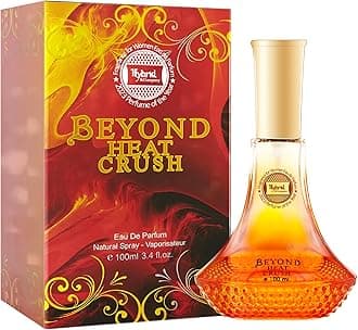Hybrid & Company Beyond Heat Crush Unforgettable Warm Passion Sweet Tropical Vacation Scent Womens Perfume, 3.4 Fl Oz