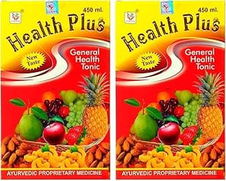 Best Weight Gain Ayurvedic Health Plus Syrup (Pack Of 2)