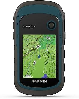 Rugged Handheld GPS eTrex 22x | 2.2” Sunlight-Readable Colour Display with 240 x 320 Display Pixels for Improved Readability | Battery life: up to 25 Hours in GPS mode with 2 AA Batteries