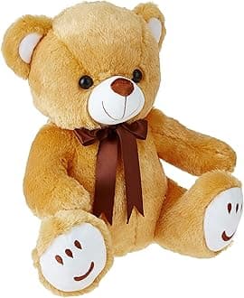 Amazon Brand - Jam & Honey Brown Teddy 33 cm