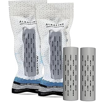 Alkaline Water Infuser (Original 2 Pack) 9.5 pH + Electrolytes for Any Water Bottle/Small Pitcher, 750 Refills / 3 Months, 2 Ionized Mineral Water Infusers