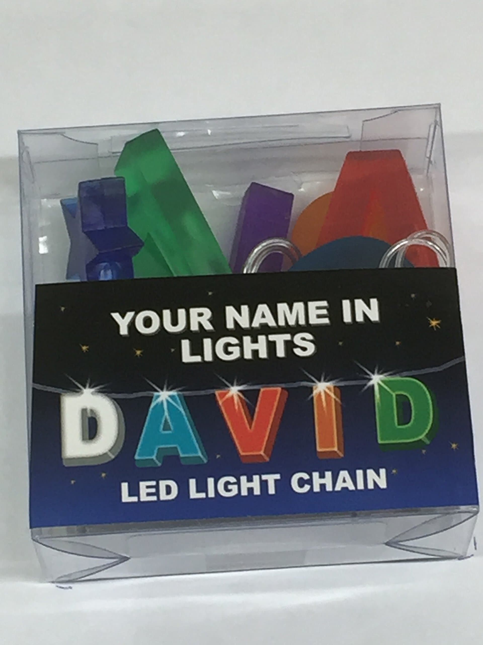 Your Name In Lights- David