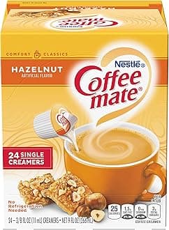 COFFEE MATE Hazelnut Liquid Coffee Creamer 24 ct Box