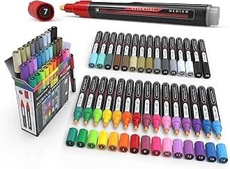 Acrylic Paint Pens 30 Medium Tips