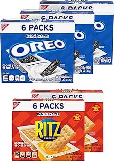Handi-Snacks OREO & RITZ Variety Pack, 30 Snack Packs (assortment may vary)