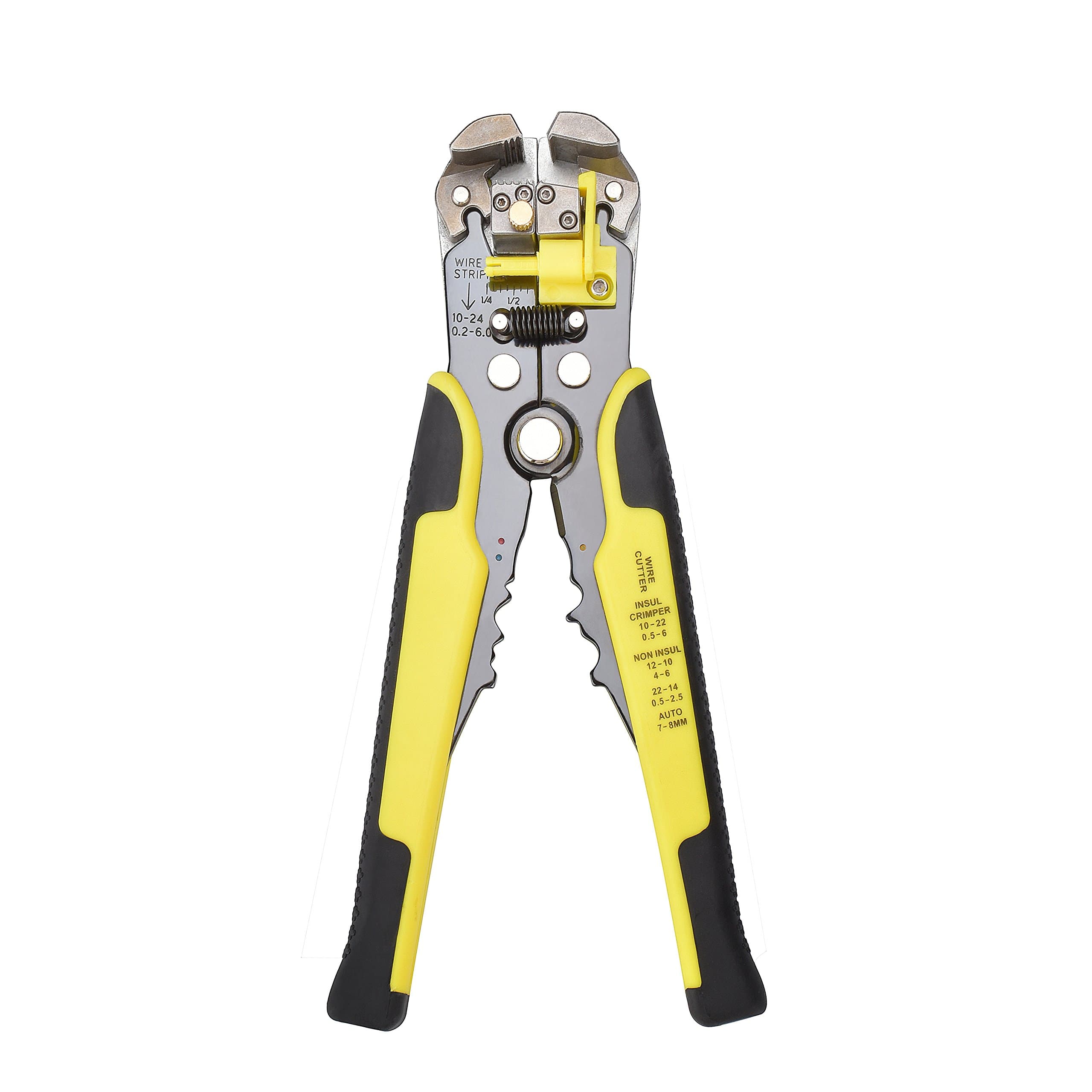 HOTPDR Wire Stripper Multi-Purpose Self-Adjusting Electrical Wire And Cable Stripping Tool Crimping Stripping Cutting Pliers Wire Stripper Pliers Tool