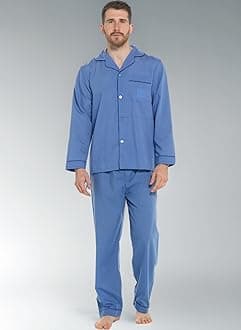 Strong Souls Mens Pyjamas Traditional 2 Piece Pjs