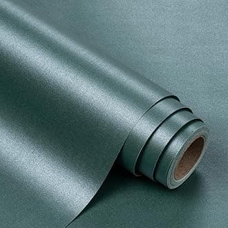 - WRAPAHOLIC Dark Green Pearl Glossy Gift Wrapping Paper,Solid Color Matte Wrapping Paper - Perfect for Birthday,Baby Shower,Christmas,Wedding,Valentine's Day,Party - 17in x 32.8ft Roll, 46 Sq. Ft
