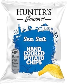 Sea Salt Hand Cooked Potato Chips 125g