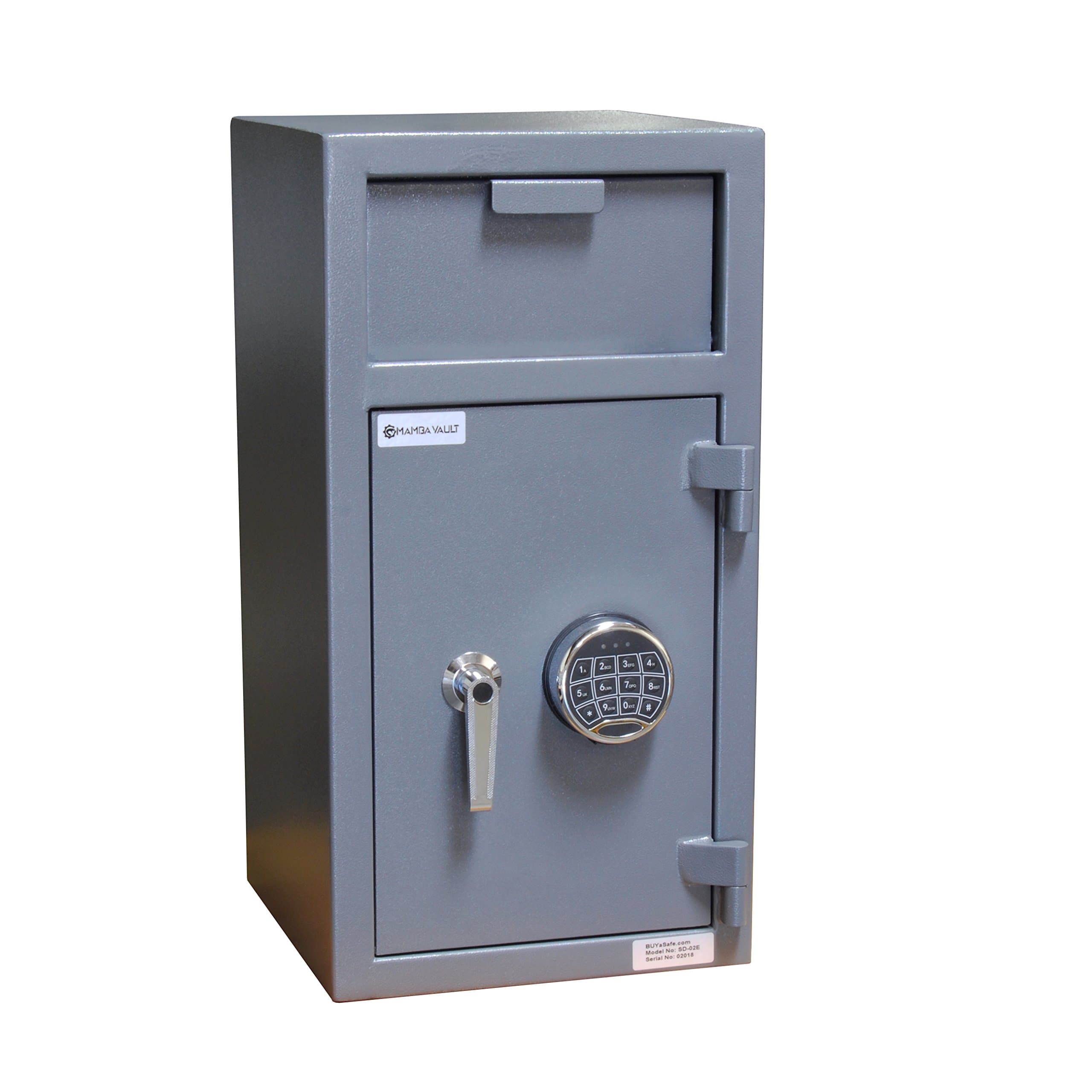 SD-02E Mamba Vault Front Loading Depository Safe w/Electronic Lock