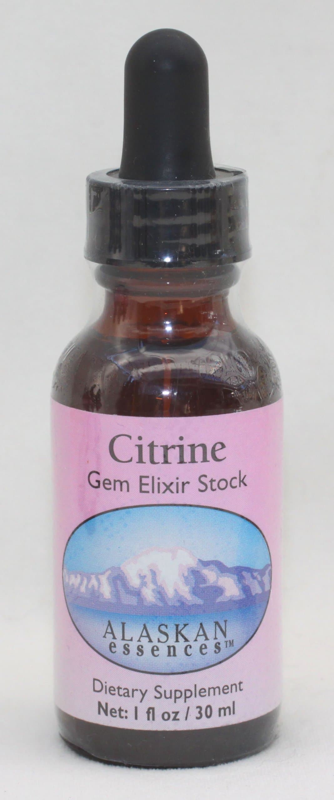 Alaskan EssencesCitrine Gem Elixir 1 oz Size