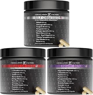 Formulation Factory Self Obsessed x Heart of Steel x The Night Before (Bundle)