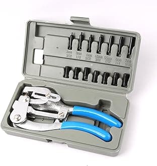 Hand Held Power Punch Sheet Metal Hole Punch Kit Compound Leverage