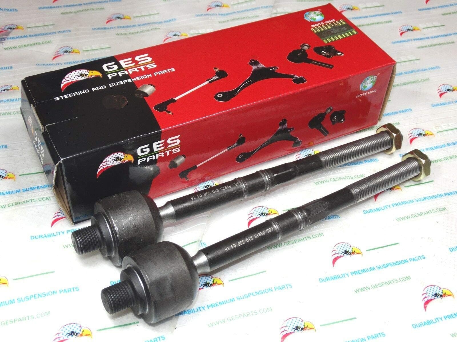 GES PARTS W210 E300D E320 E420 E430 E55 AMG 2 Front Inner TIE Rod Ends 210 338 04 15