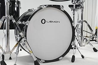 Lemon T950 Acoustic-Style All Mesh-Head Electronic Drum, Black (20"x12" Kick)