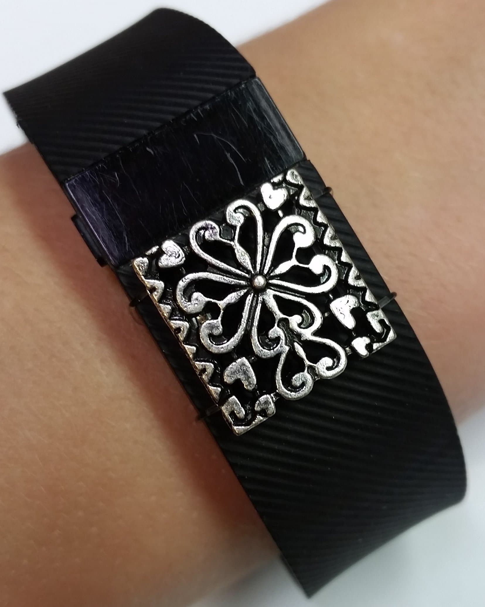 Compatible with Fitbit Bling Accessory "Hearts"