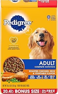 Complete Nutrition Adult Dry Dog Food Roasted Chicken, Rice & Vegetable Flavor Dog Kibble, 20.4 Lb. Bag