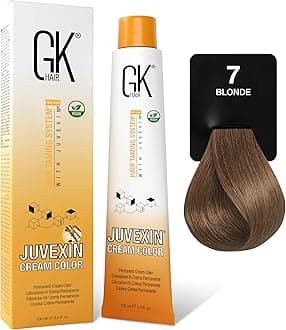 Global Keratin Hair Taming System Juvexin Cream Color - 7 Blonde for Unisex - 3.4 oz