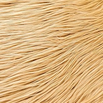 Faux Fur Fabric for Crafts, Gnomes, Animal Costumes, Cushions, Decorations Beige 10x10in