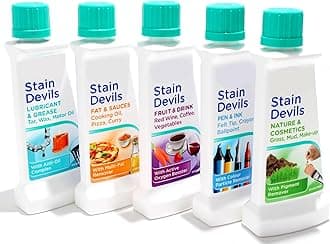 Dr Beckmann Stain Devils Complete Stain Remover Kit (4 x 50ml, 1 x 50g)