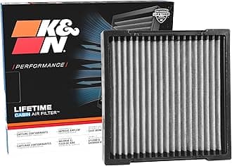 K&N Cabin Air Filter: Premium, Washable, Clean Airflow to your Cabin Air Filter Replacement: Designed For Select 2008-2021 HONDA/ACURA Vehicle Models, VF2033