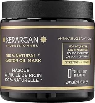 Kerargan - Anti-Hair Loss Mask with Castor Oil - 500ml
