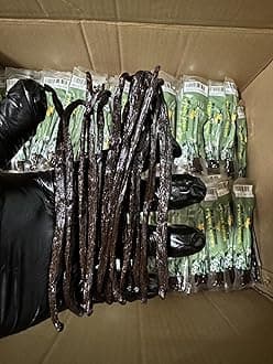 15 Organic Madagascar Vanilla Beans-Whole Pods Grade A 5''-7'' Premium Vanilla Beans For Extract And Homemade Baking (Pack of 1)