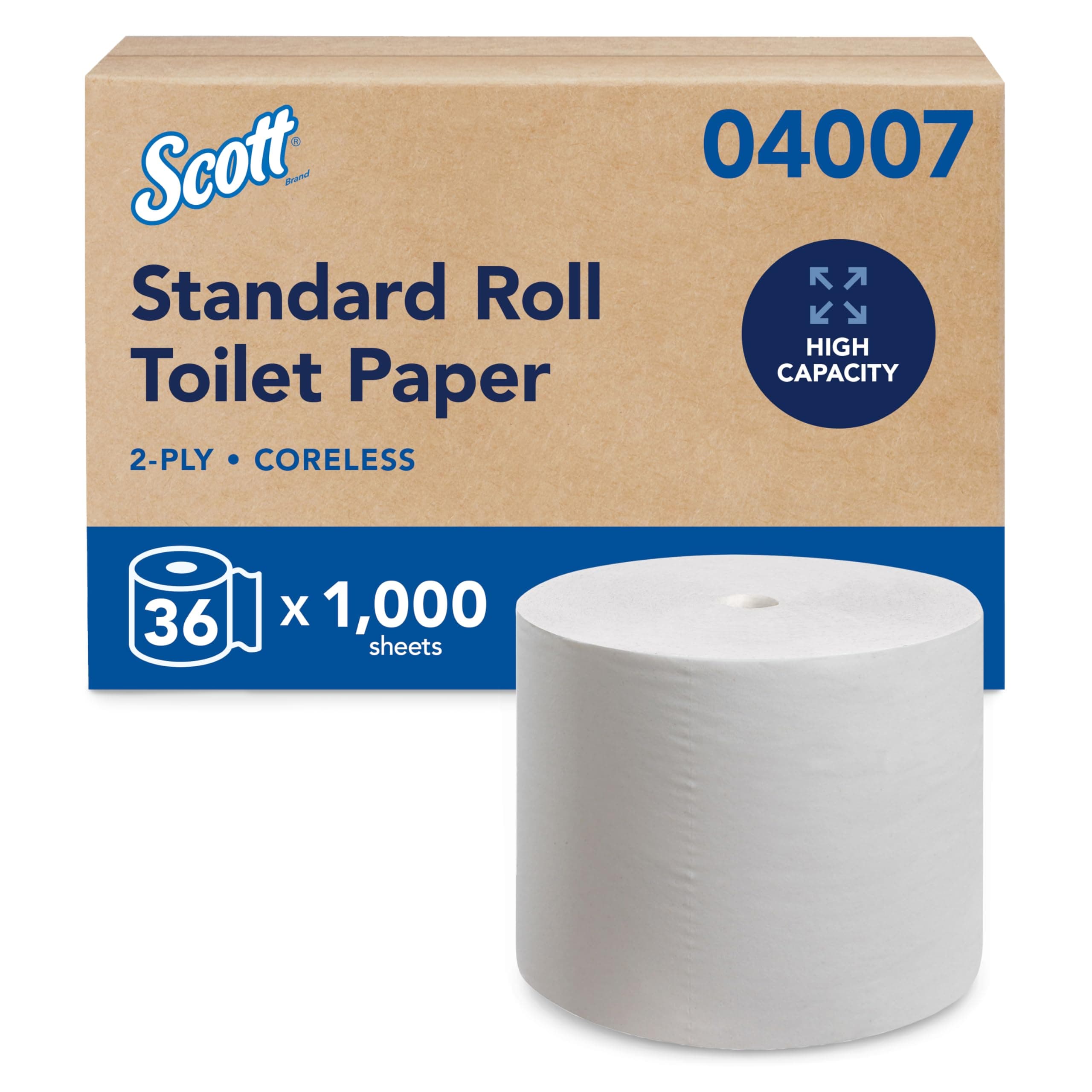 Coreless Toilet Paper